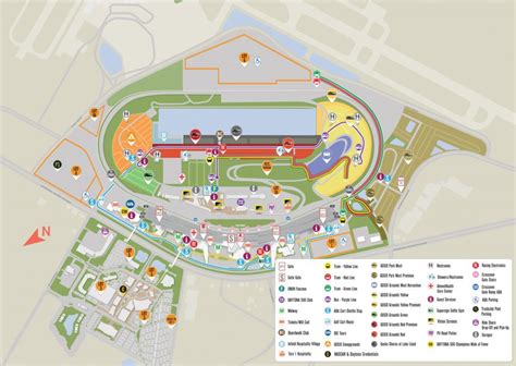 daytona 500 infield camping map.